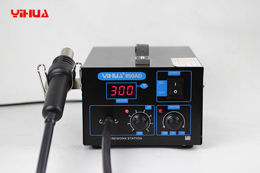 SMD Hot-Air Electronic Cell Phone Soldering Station , 550w 220v Air Pump