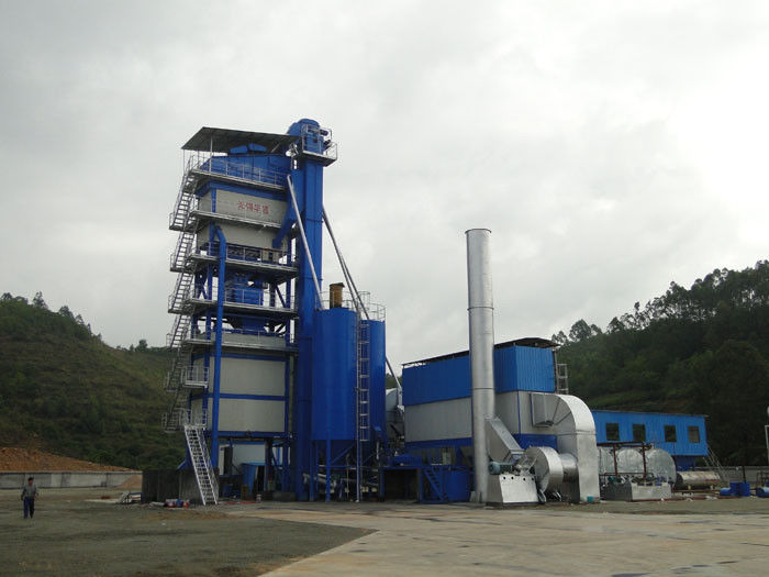 Aspal Batching Situs Industri Dust Collector System dengan 50000 M3 / H Air Flow
